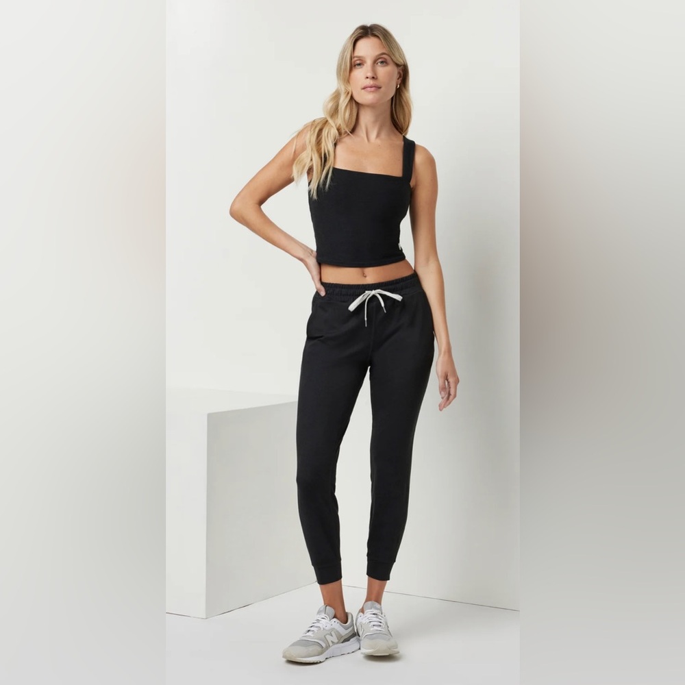Vuori Performance Jogger in Black Heather DreamKnit , size M - Picture 9 of 13
